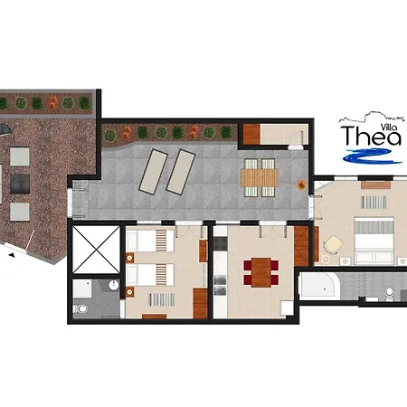 Welcoming Rhodes 2 Bedrooms Thea Stunning Sea Bbq